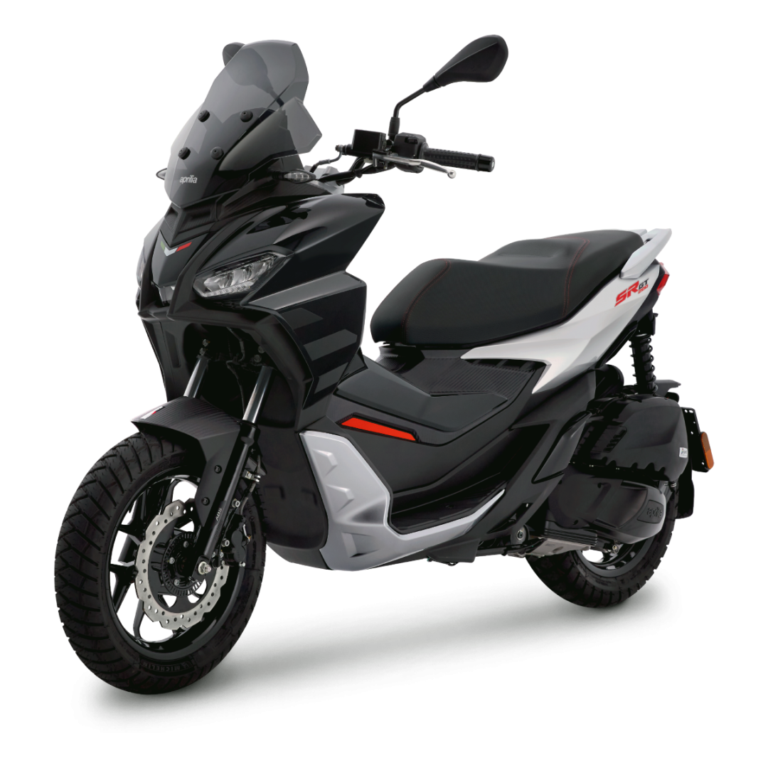 มอเตอร์ไซด์ Aprilia SR GT 200 Black