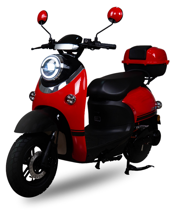 Lion E1EV-สีแดง-52 Bike World ศูนย์รวมมอเตอร์ไซค์ไฟฟ้า มีนบุรี