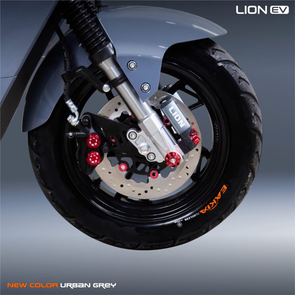 มอเตอร์ไซค์ไฟฟ้า LION MKS Z ll 52EV Bike World ศูนย์รวมมอเตอร์ไซค์ไฟฟ้า มีนบุรี